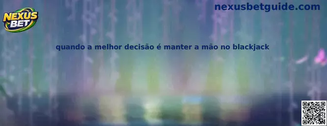 Quando a melhor decisão é manter a mão no blackjack