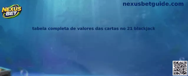 Tabela completa de valores das cartas no 21 blackjack