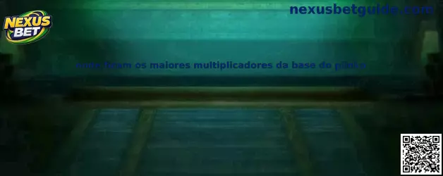 Onde ficam os maiores multiplicadores da base do plinko